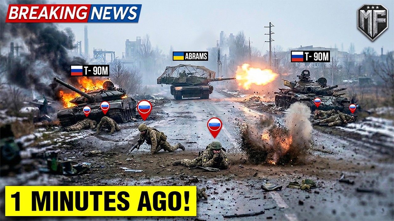 One Ukrainian Abrams Surrounded by Russian Brigade in Pokrovsk - And THIS Happened...