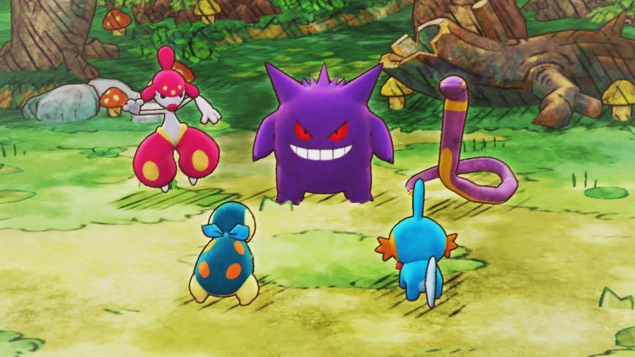 Pokemon Mystery Dungeon Rescue Team DX - Gengar / Team Meanies Boss Fight