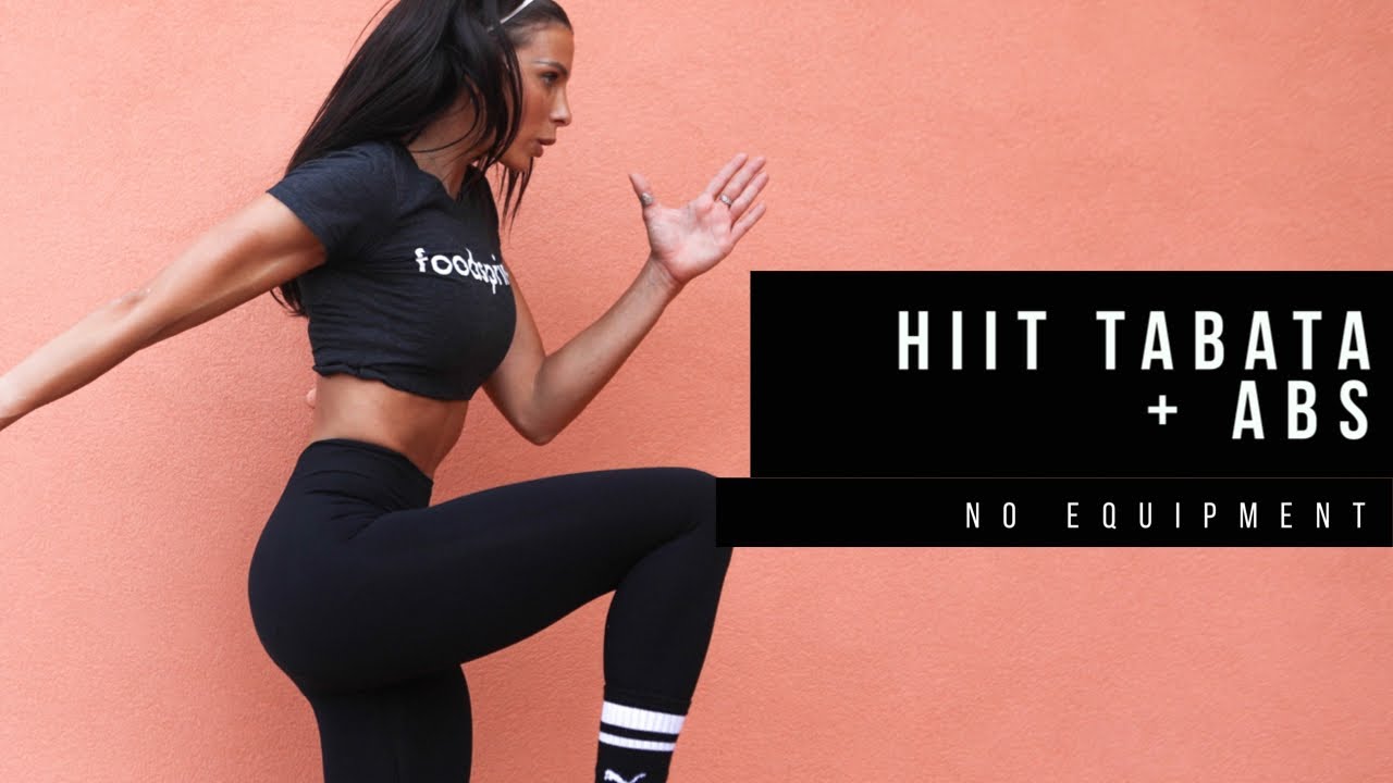 40 Minuti HIIT TABATA + ABS! Circuito intenso brucia grassi piú addominali!