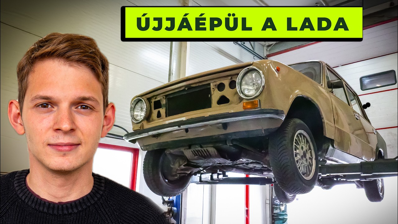 Visszat&eacute;rt az első aut&oacute;m: LADA 1200 fel&uacute;j&iacute;t&aacute;s!