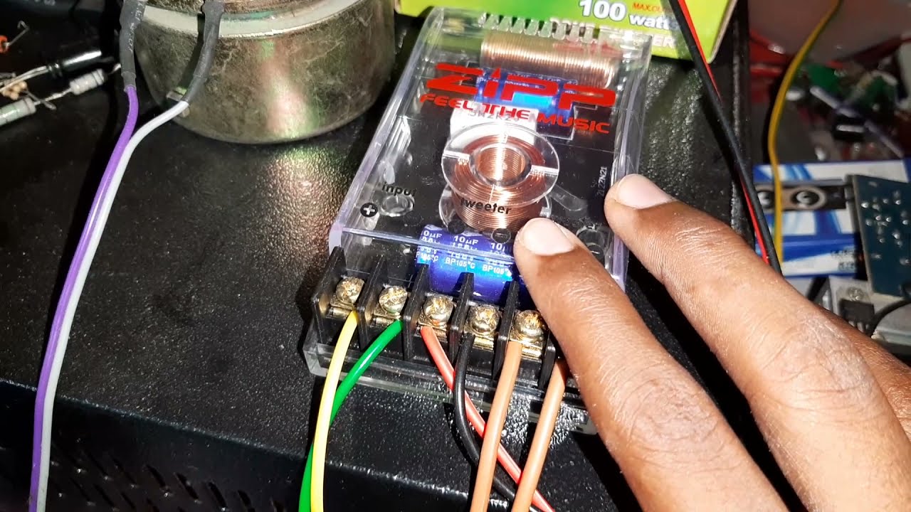 ZIPP CROSS OVER WIRING DETAILS AND FULL SOUND TEST IN TAMIL ( VELS AUDIOS )