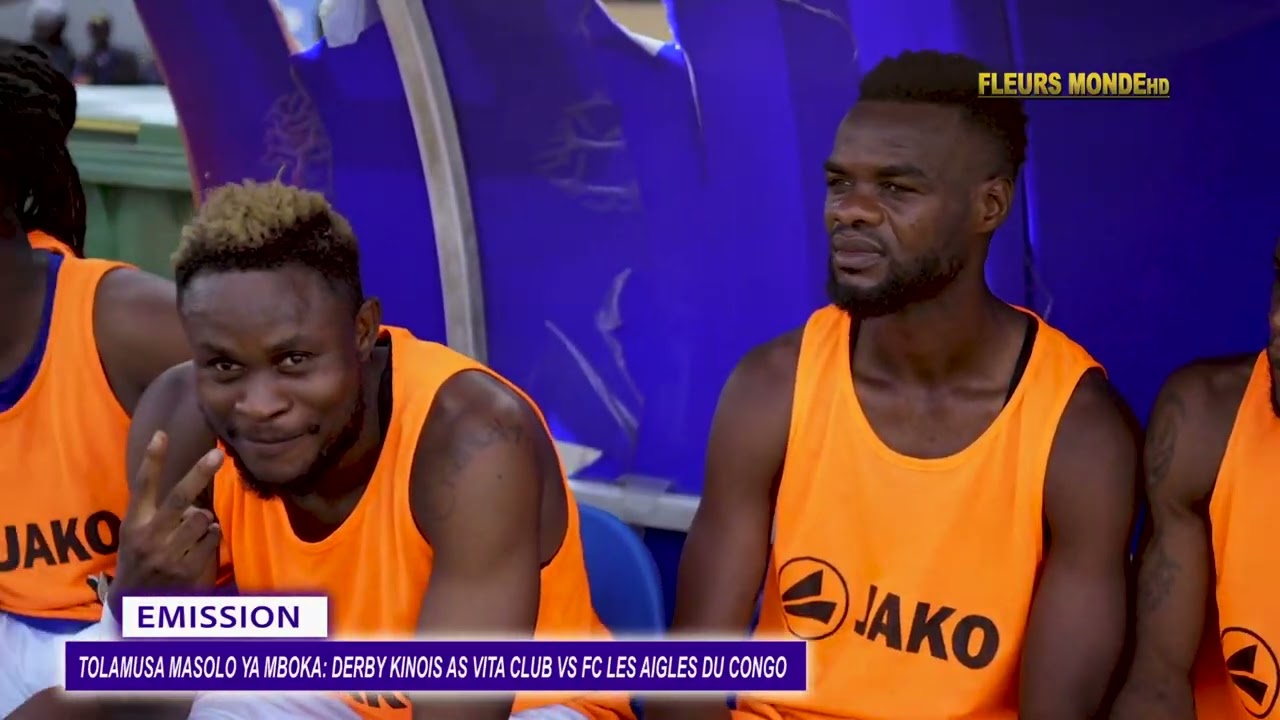 DERBY KINOIS LES AIGLES DU CONGO  vs  V CLUB  SUKA NA &Eacute;V&Eacute;NEMENT TOLANDA TEMPS FORTS 