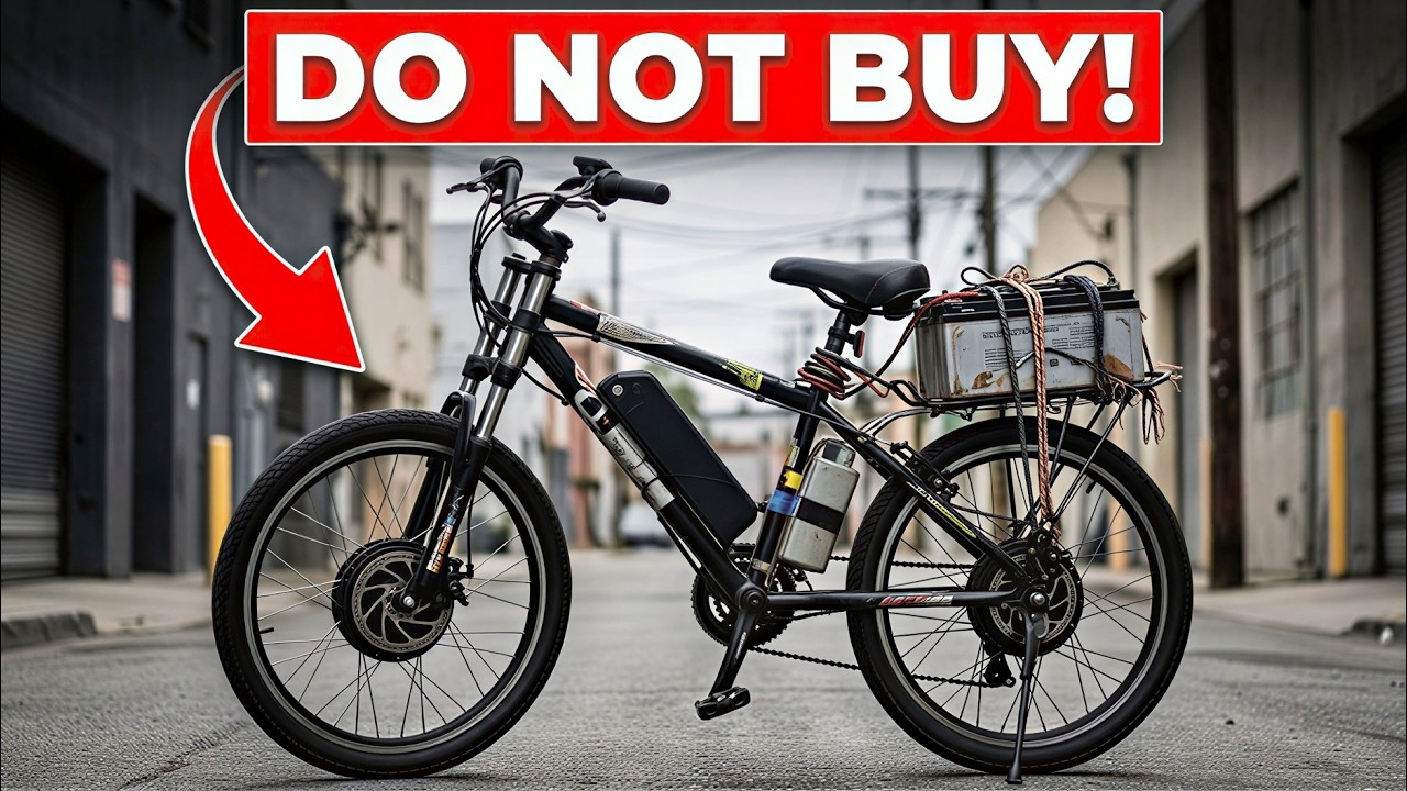 15 Electric Bikes Only IDIOTS Buy Only!