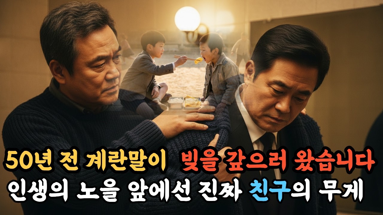 50년 전 계란말이의 빚.#시니어사연 #사이다사연 #인생지혜 #동창회