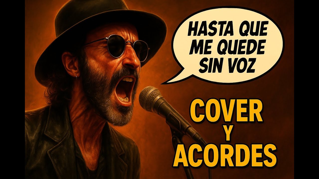 Hasta que me quede sin voz  (Leiva) Cover y acordes