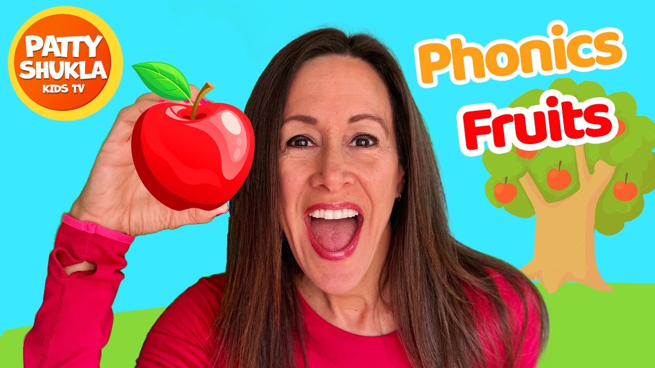 Alphabet Phonics Fruits for Children by Patty Shukla | Learn to Read | Sign Language