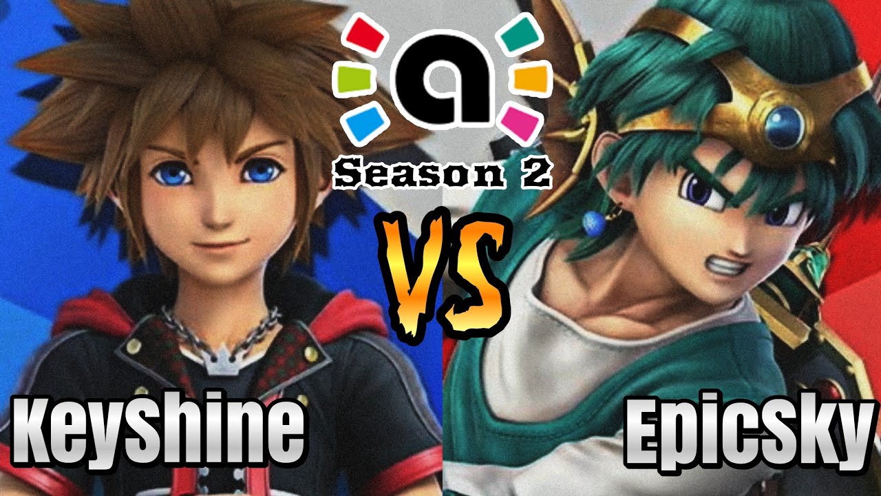 Smash Ultimate Amiibo: KeyShine (Sora) vs EpicSky (Hero) | AFL - S2