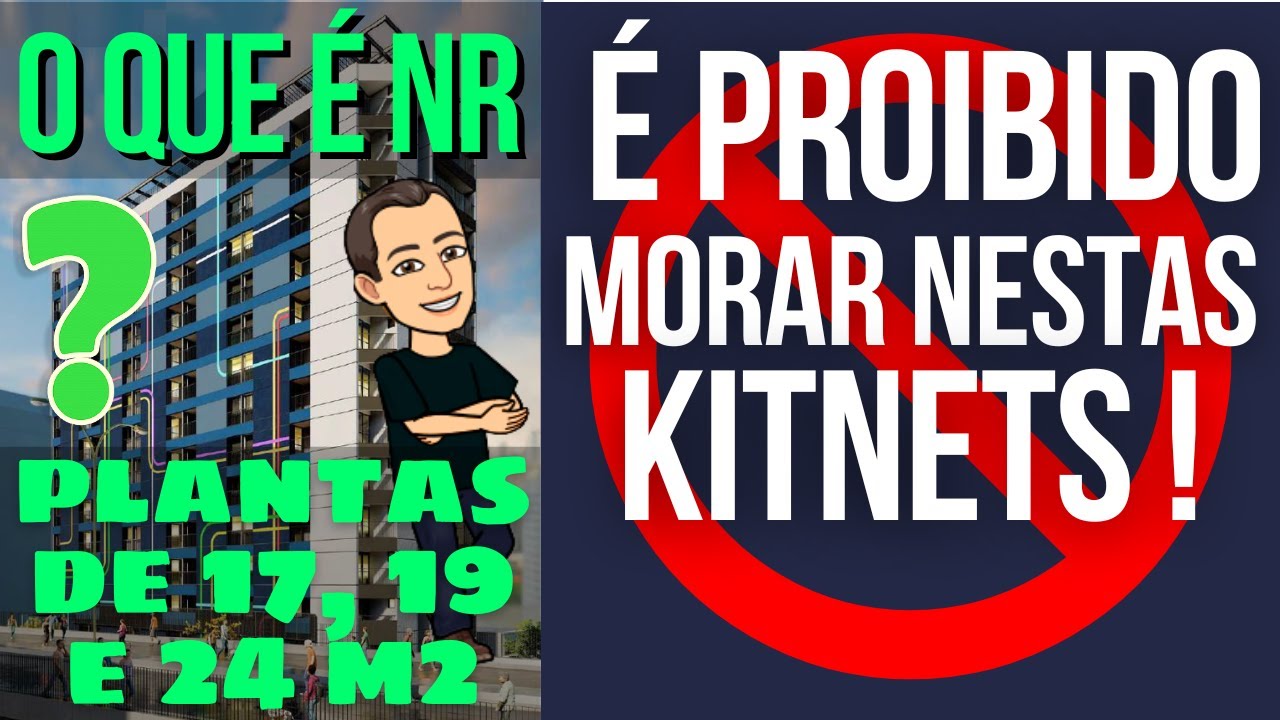KITNETS onde é PROIBIDO morar? Plantas de 17 e 19 m2. Tatá Por Aí - Ep 7.