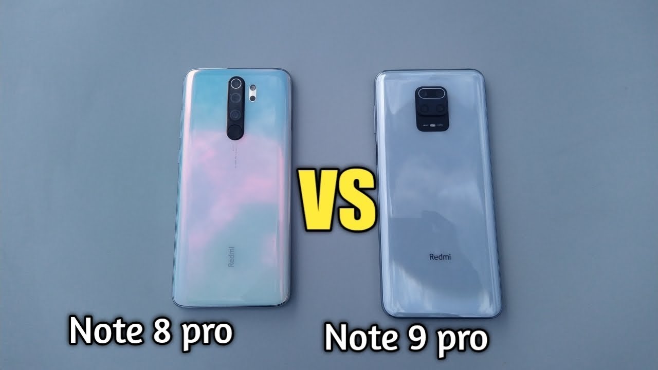 REDMI NOTE 9 PRO VS REDMI NOTE 8 PRO ON ANDROID 10- SPEED TEST!!