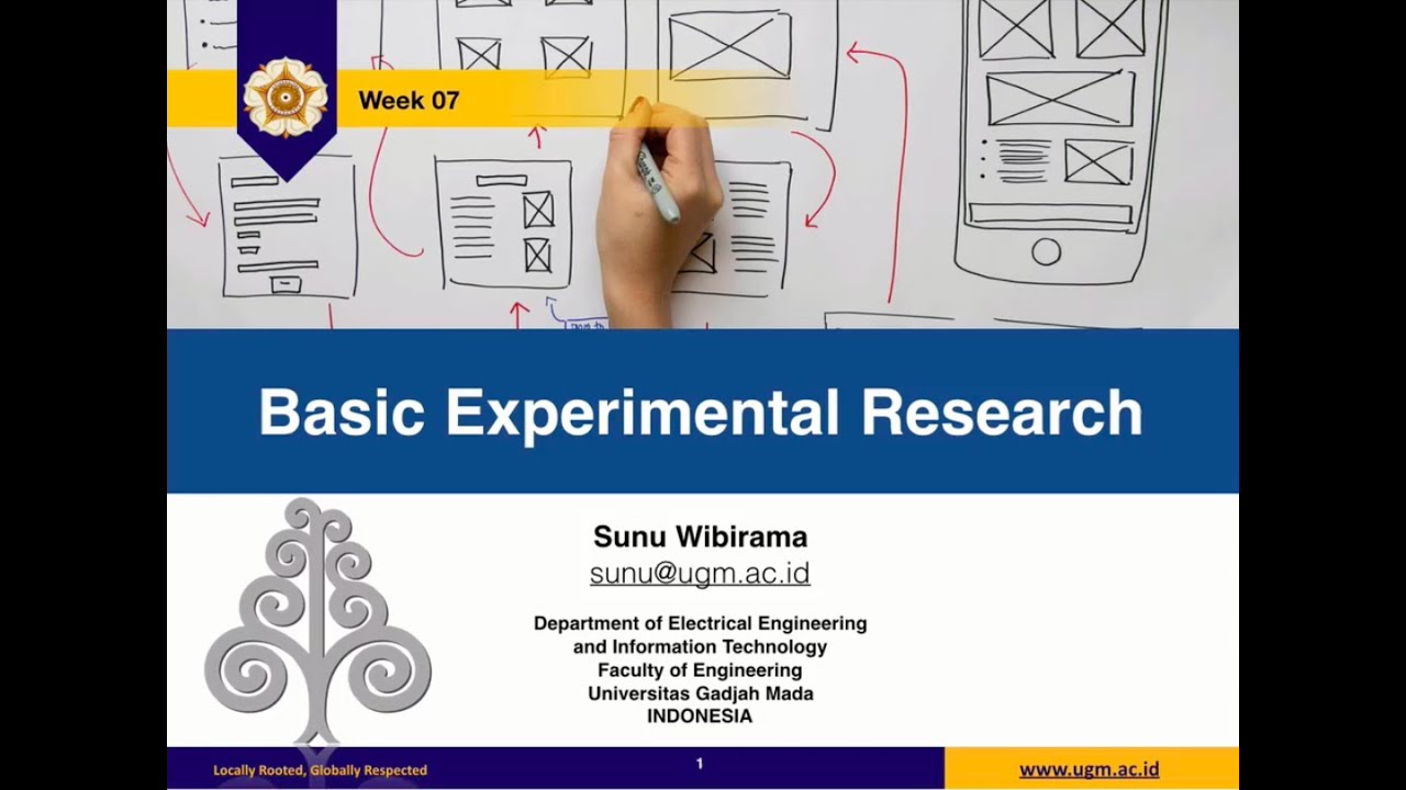 UX-07a-Basic Experimental Research (part 1)
