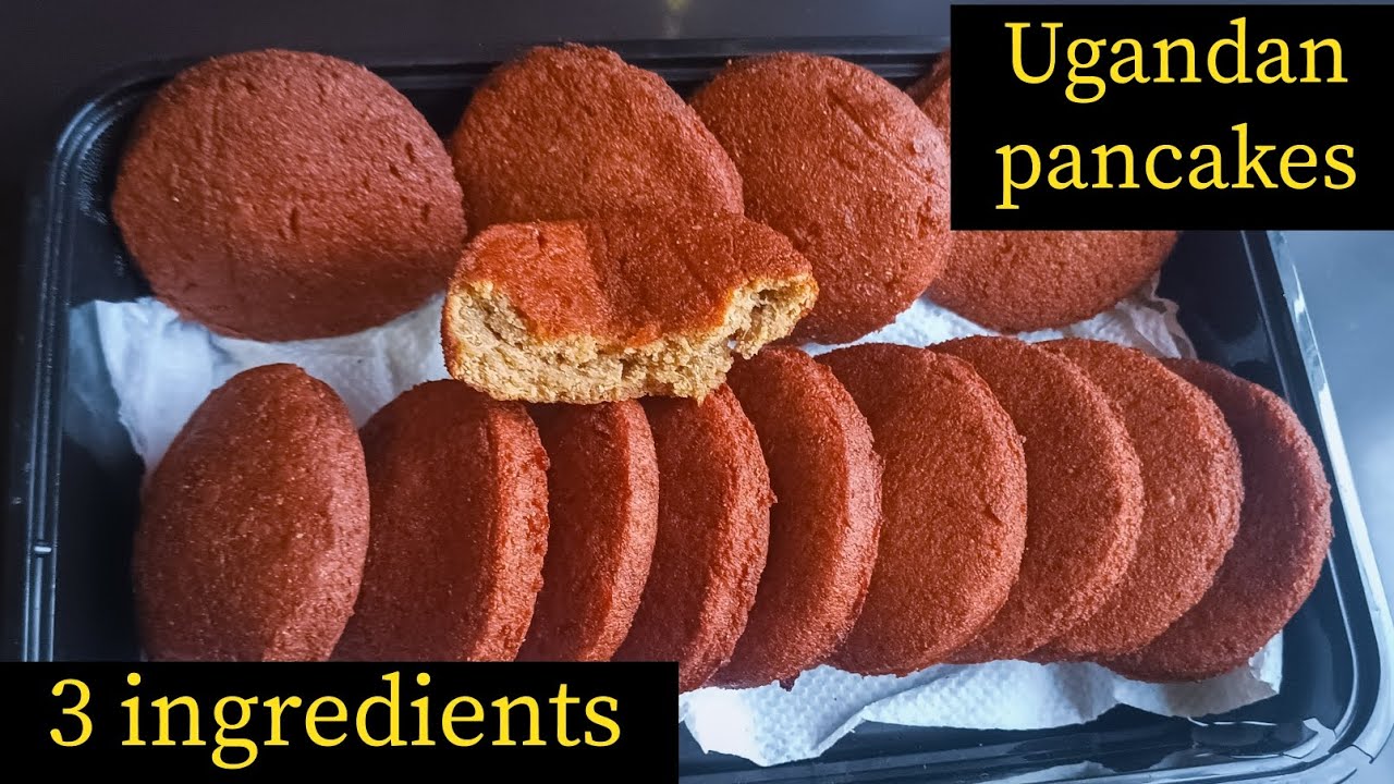 ugandan pancakes/3 ingredients /how to make pancakes in uganda. #video #uganda #ugandankitchen