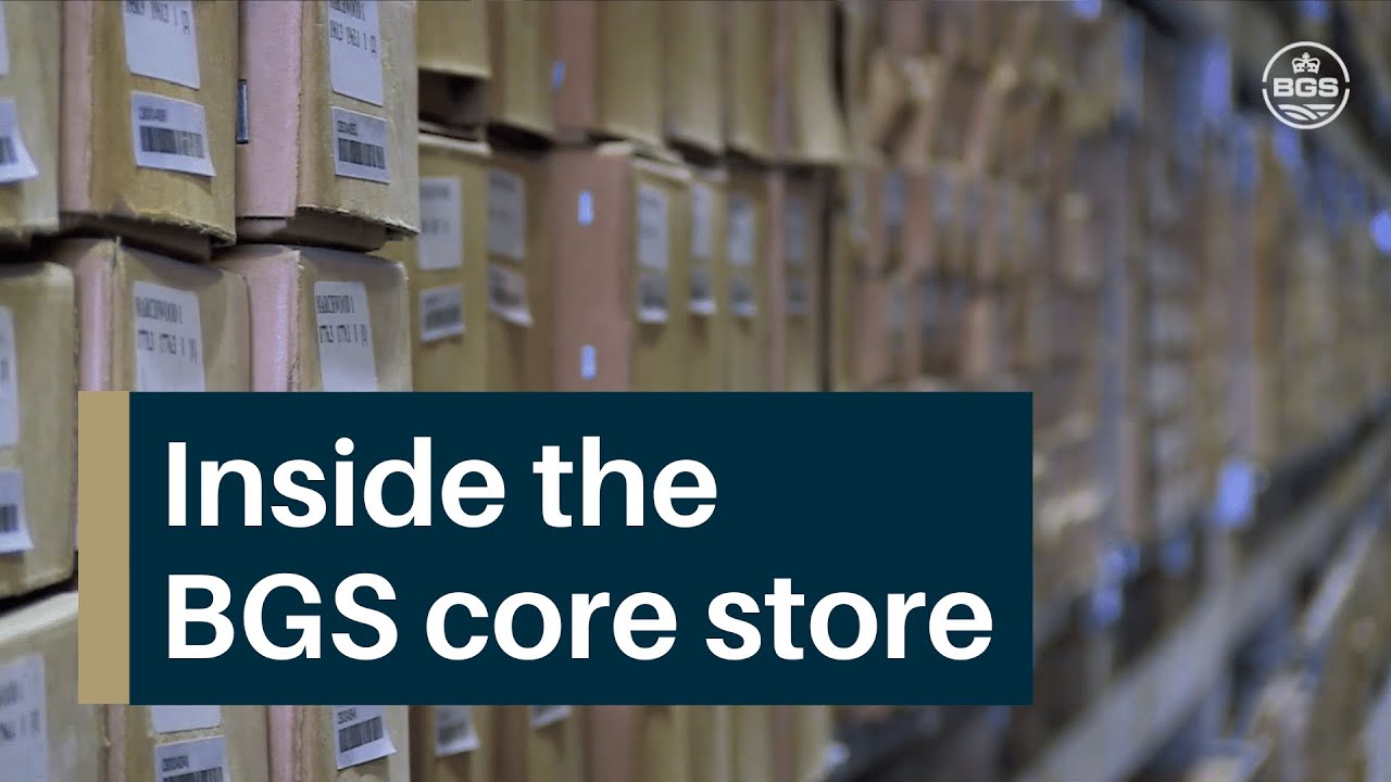 Inside the British Geological Survey's Core Store
