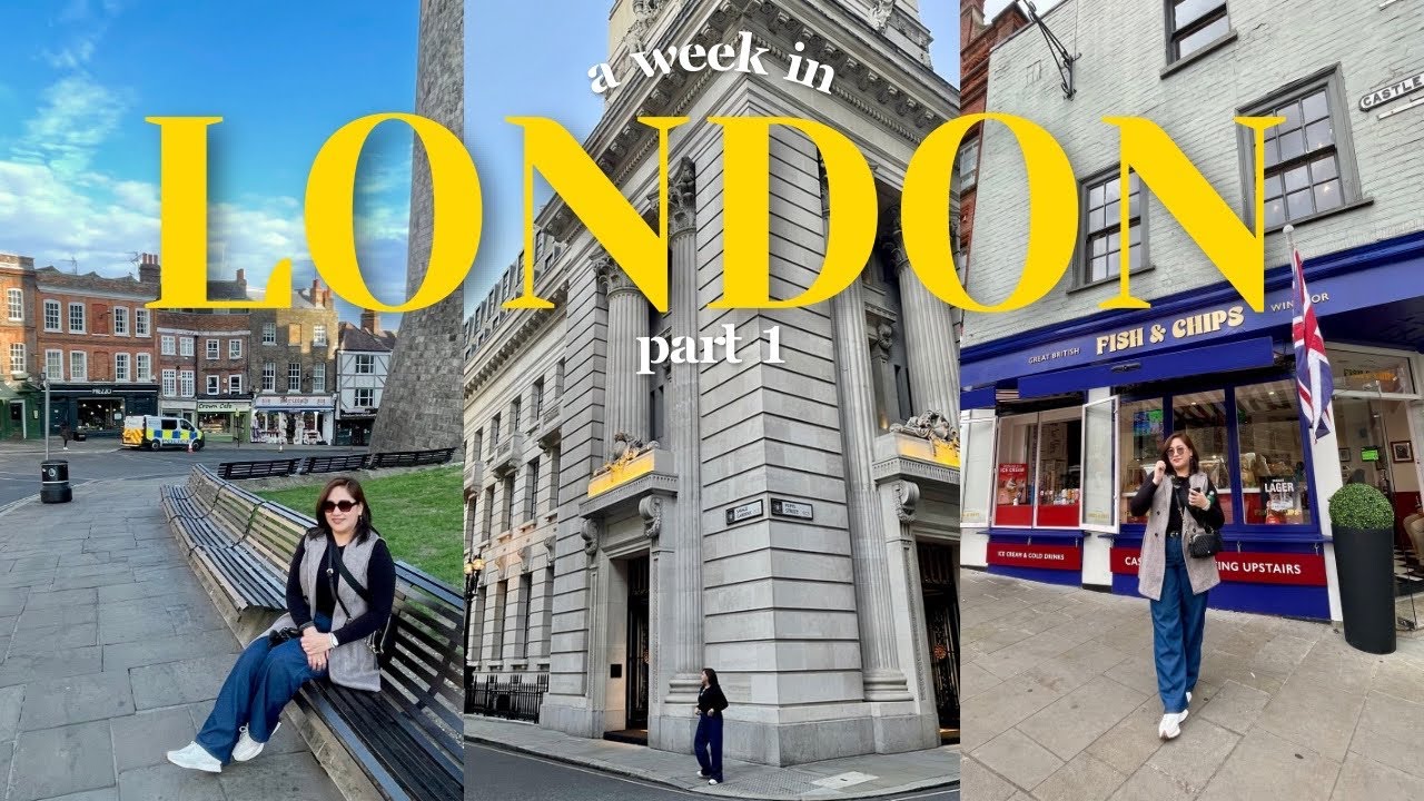 London Diary - Manila ✈️ London | Hotel Stay & Windsor Castle