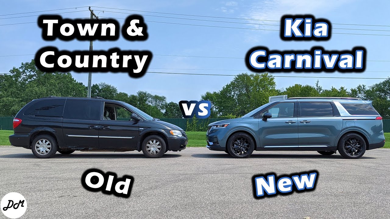 2022 Kia Carnival vs 2006 Chrysler Town & Country