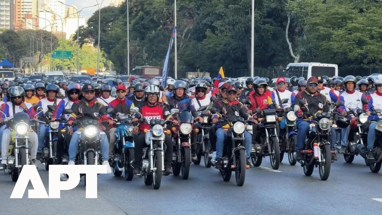 ‘We Will Get President Out of Jail’ — Venezuelan Workers Protest in Caracas for Maduro | APT