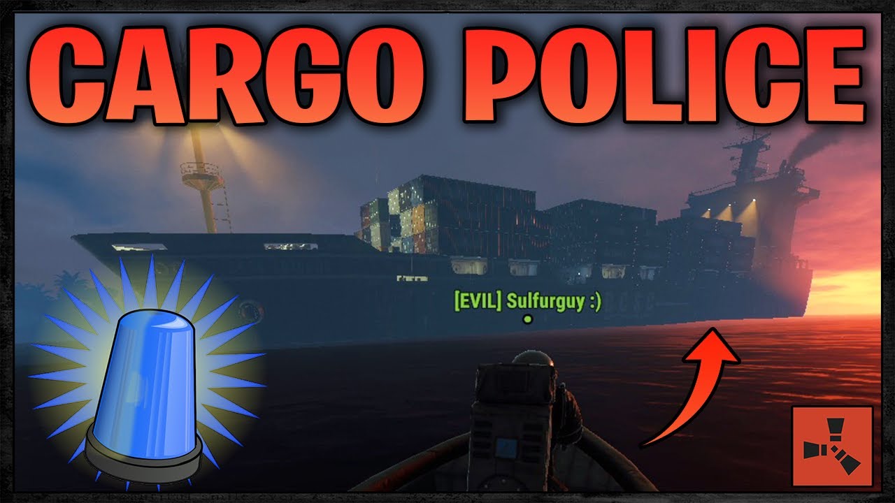 RAIDING CARGO POLICE HEADQUARTER | Rust Duo