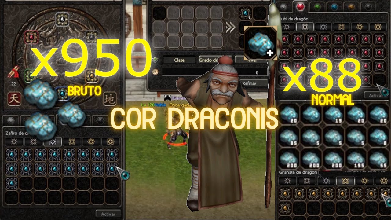 Metin2.ES IBERIA | Abriendo 950 Cor draconis (bruto) 88 (Normal) | Alquimia Refinamiento 2023