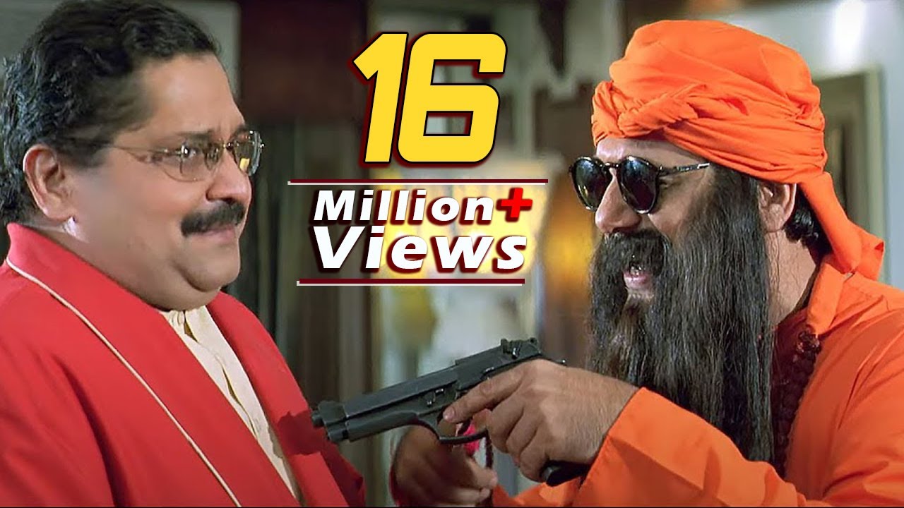 6 - 6 गोली वाले बाबा - कॉमेडी की जोड़ी नंबर 1 - गोविंदा-संजय दत्त- टीकू तलसानिया डबल धमाल कॉमेडी