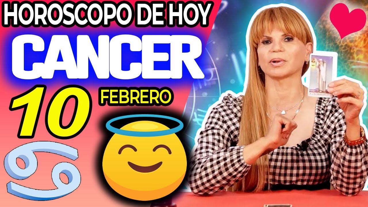 CÁNCER ♋🤗LLEGA EL FIN🙏DIOS DICE BASTA❗😇 Horóscopo De Hoy 10 De Febrero 2026 | Mhoni Vidente