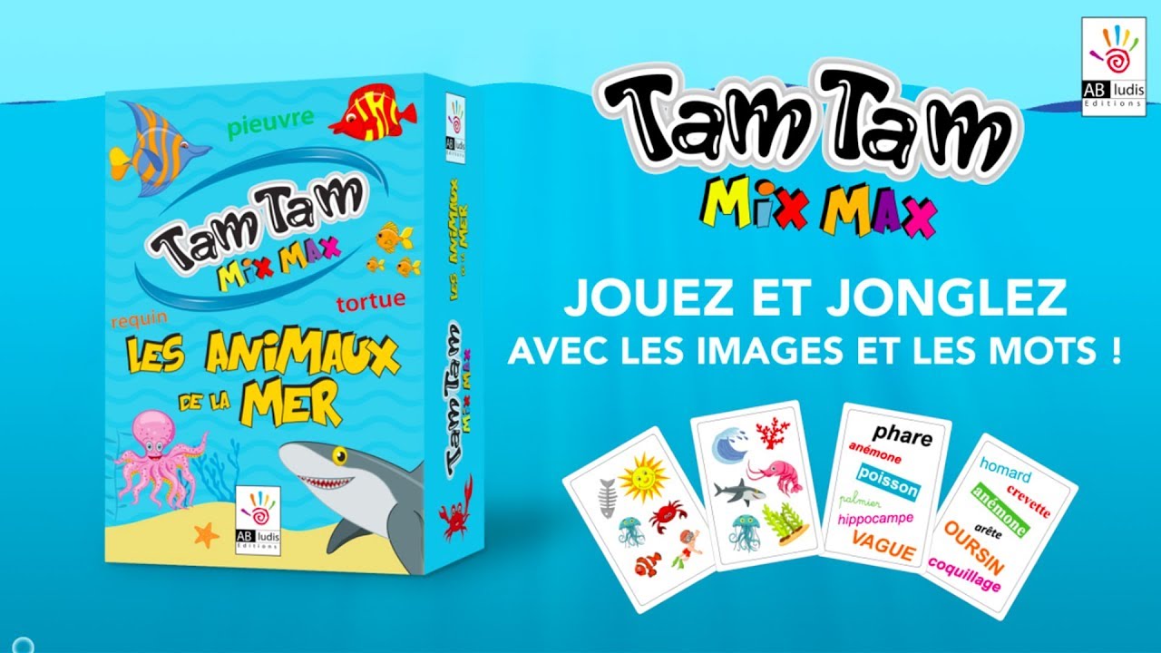 Tam Tam Les animaux de la Mer - AB LUDIS