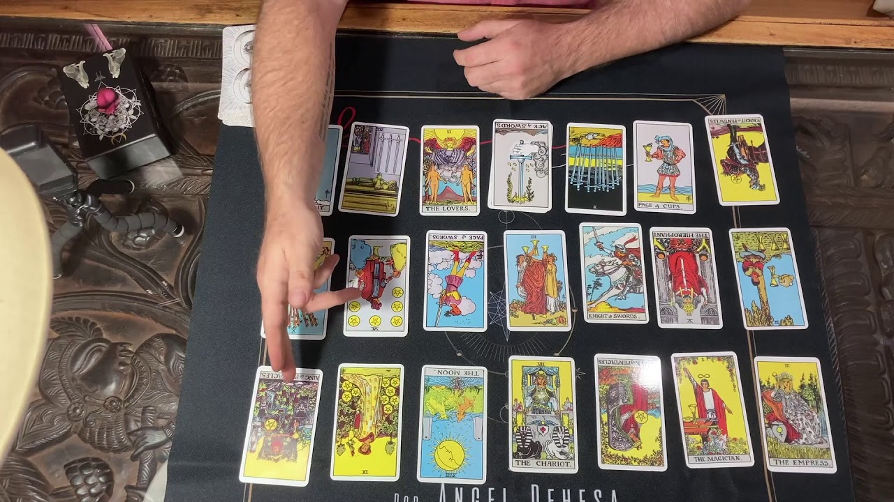 Tirada gitana de 21 cartas