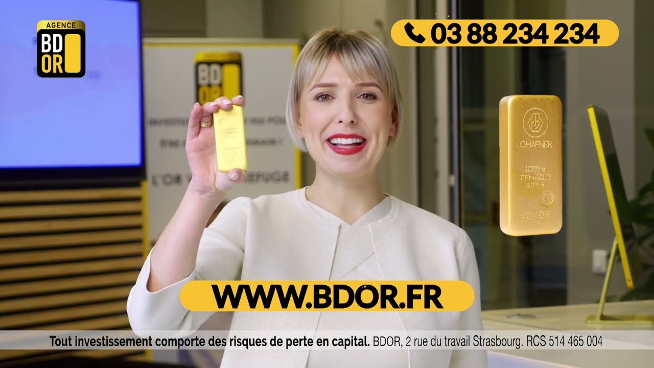 Agence BDOR, partenaire de votre nouvelle &eacute;pargne ! Achat Or Physique, pi&egrave;ces et lingots d'or.