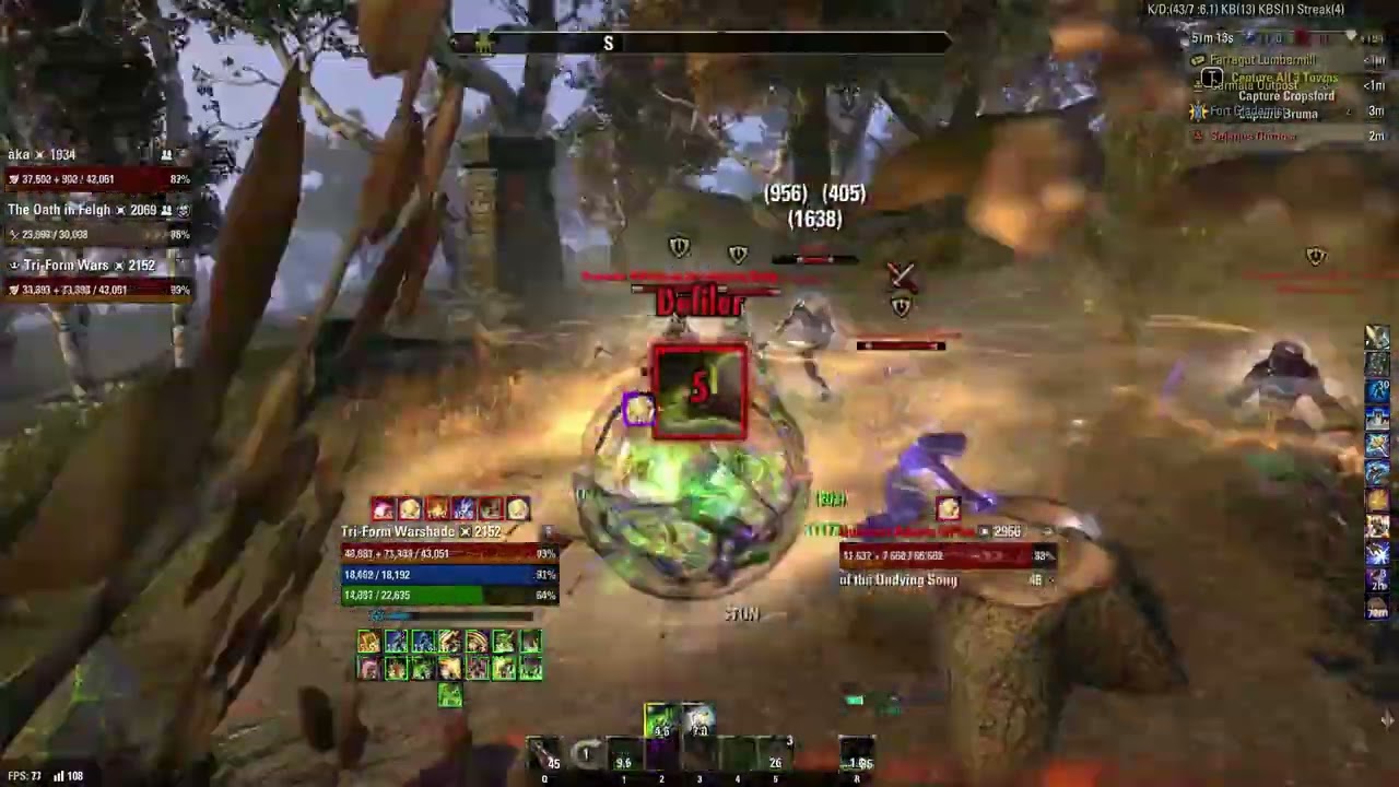 ESO l U43 SB/2H Stam Arcanist Solo & Outnumbered PvP