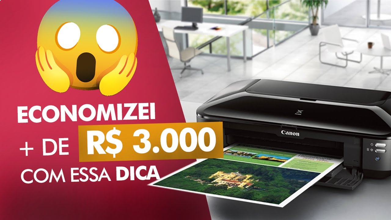 Impressora para fotolito de serigrafia Canon - DICA que vale mais de 3.000 reais