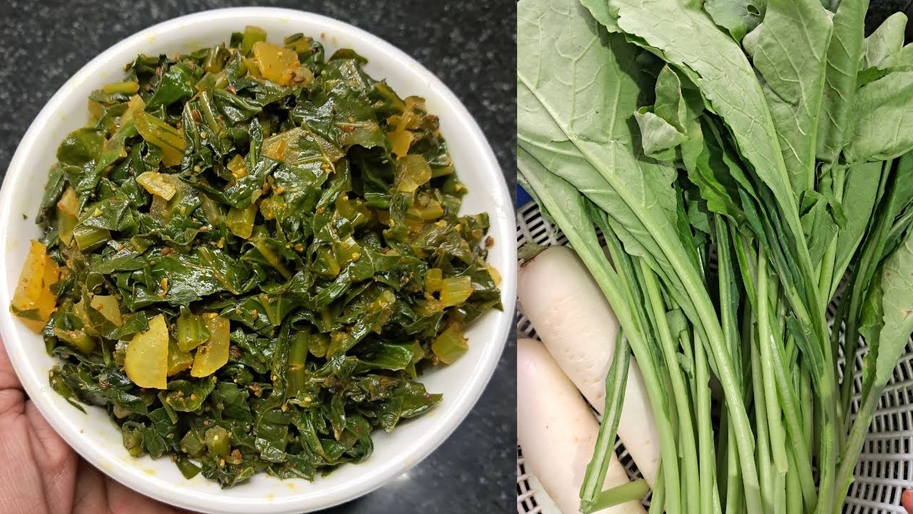 मूली की भाजी | स्वादिष्ट मूली के पत्तों की सब्जी | Mooli Patte ki Sabzi, Healthy Radish Leaves Sabzi