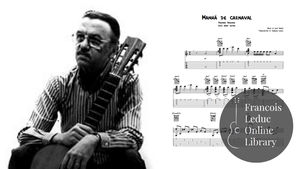 Manh&atilde; de Carnaval - Paulinho Nogueira (Transcription)