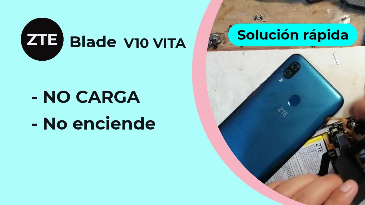 ZTE Blade V10 Vita no carga no detecta cargador