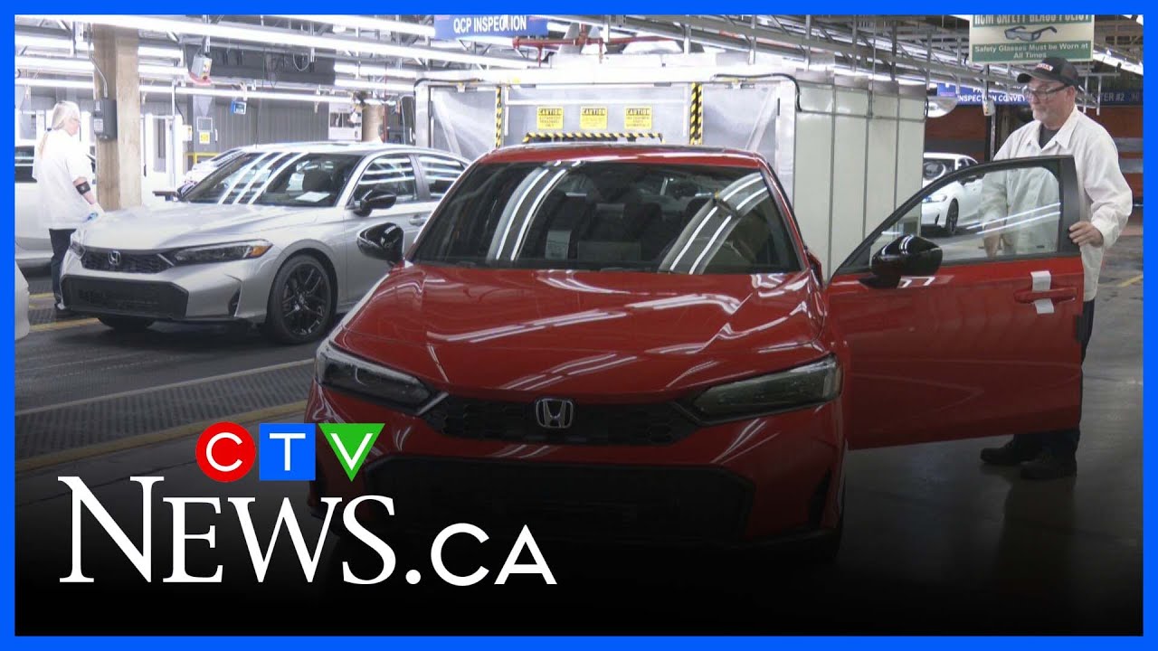 Завод Alliston Honda отмечает выпуск 11-миллионного автомобиля