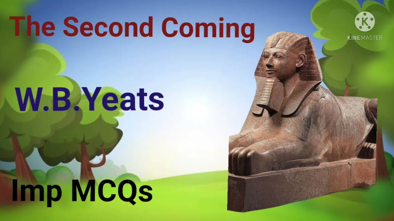 The Second Coming composed by WB yeats/ important MCQs