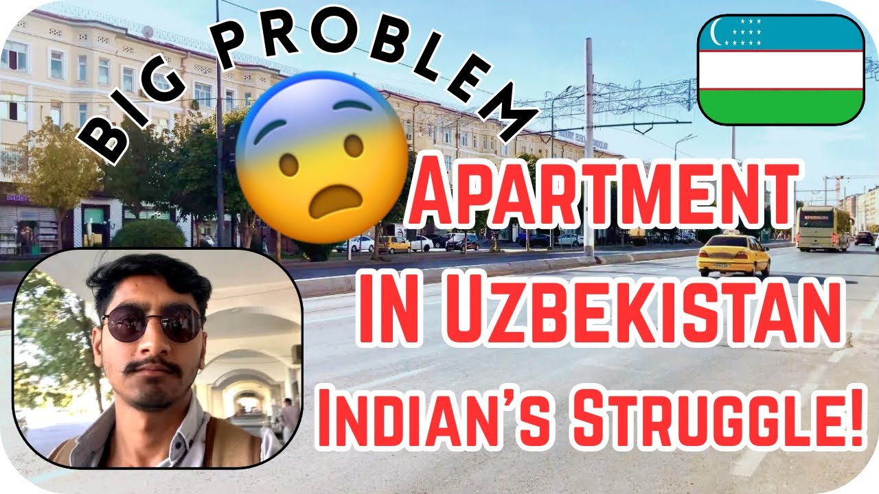 APARTMENT IN UZBEKISTAN INDIAN'S STRUGGLE! MBBS STUDENT LIFE 🥲 | Samarkand State Medical University 