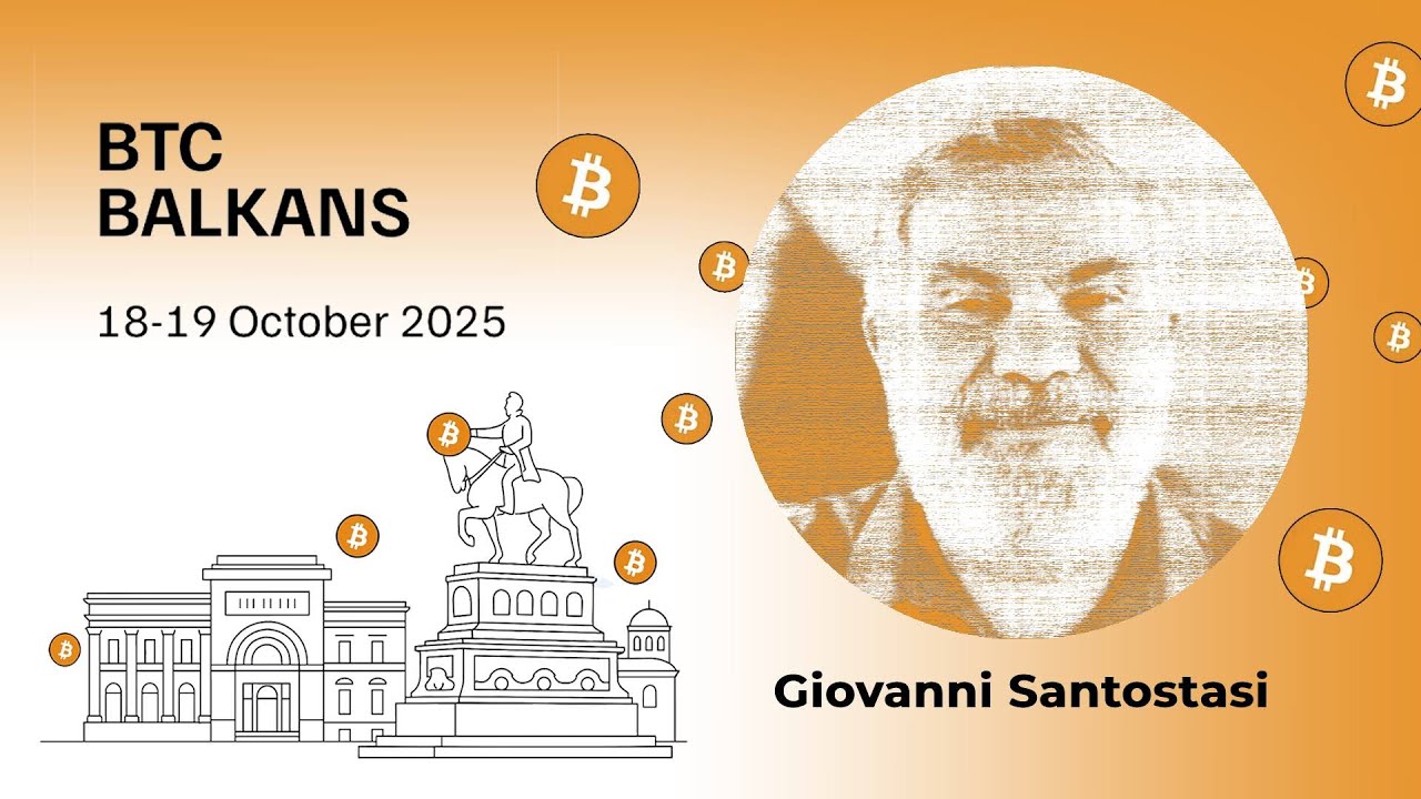 Джованни Сантостази — Теория степенного закона биткойна — BTC Balkans 2025