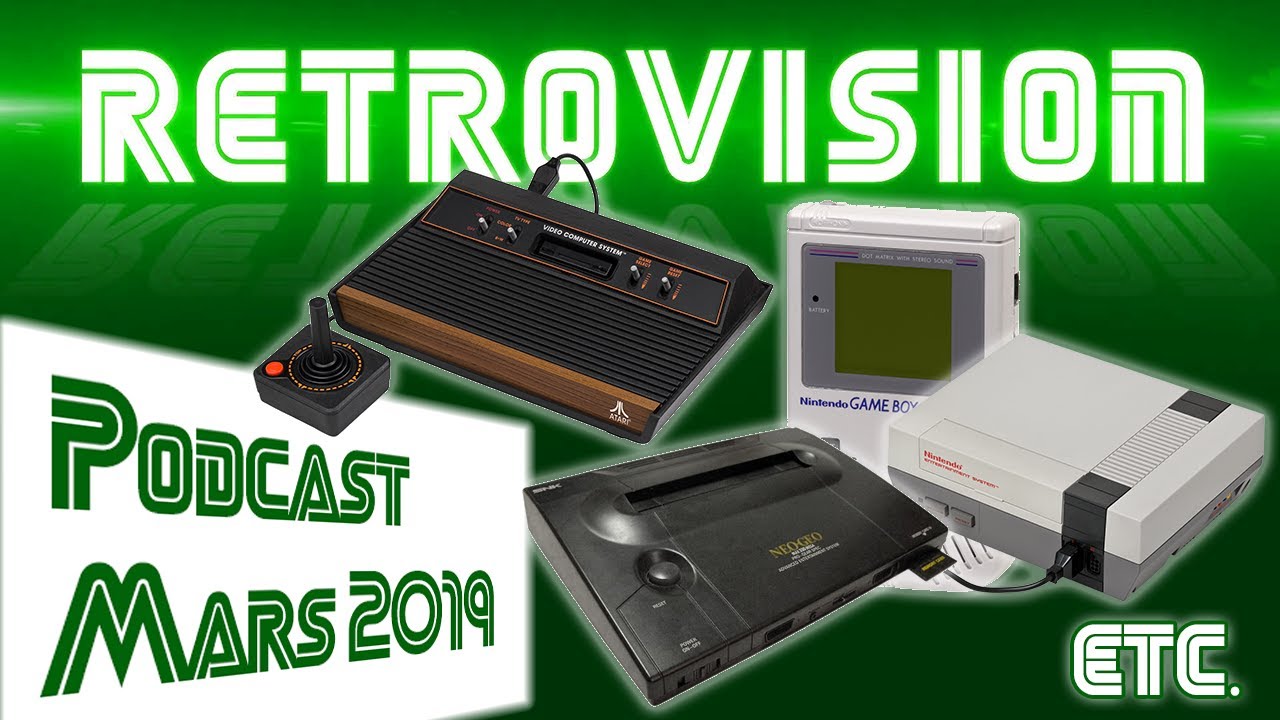 Podcast Mars 2019 : Quelle machine repr&eacute;sente le mieux le r&eacute;tro-gaming ?