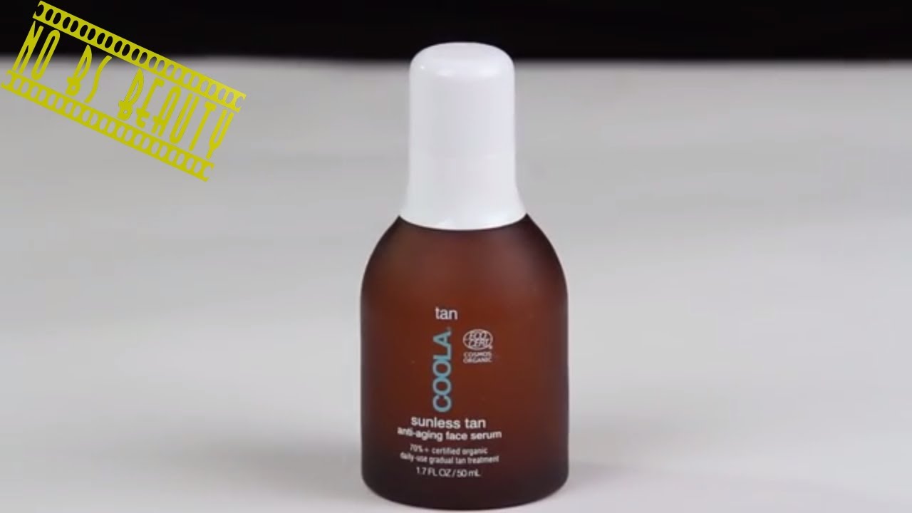 Coola Suncare Sunless Tan Anti Aging Face Serum Review and Swatches