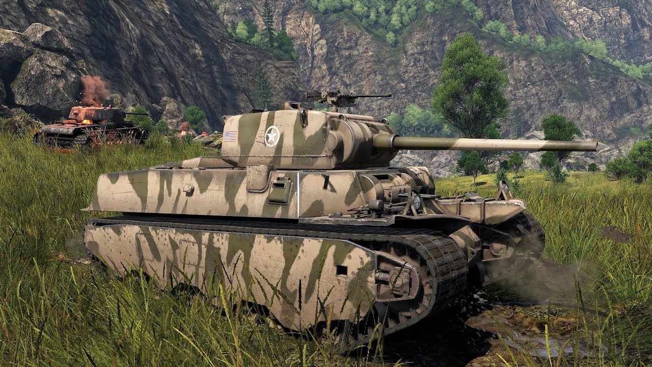 War Thunder: USA - M6A1 Gameplay [1440p 60FPS]