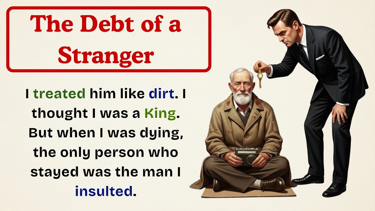 Learn English with Stories ⭐ | A Lesson for the Rich | English Listening & Speaking Practice