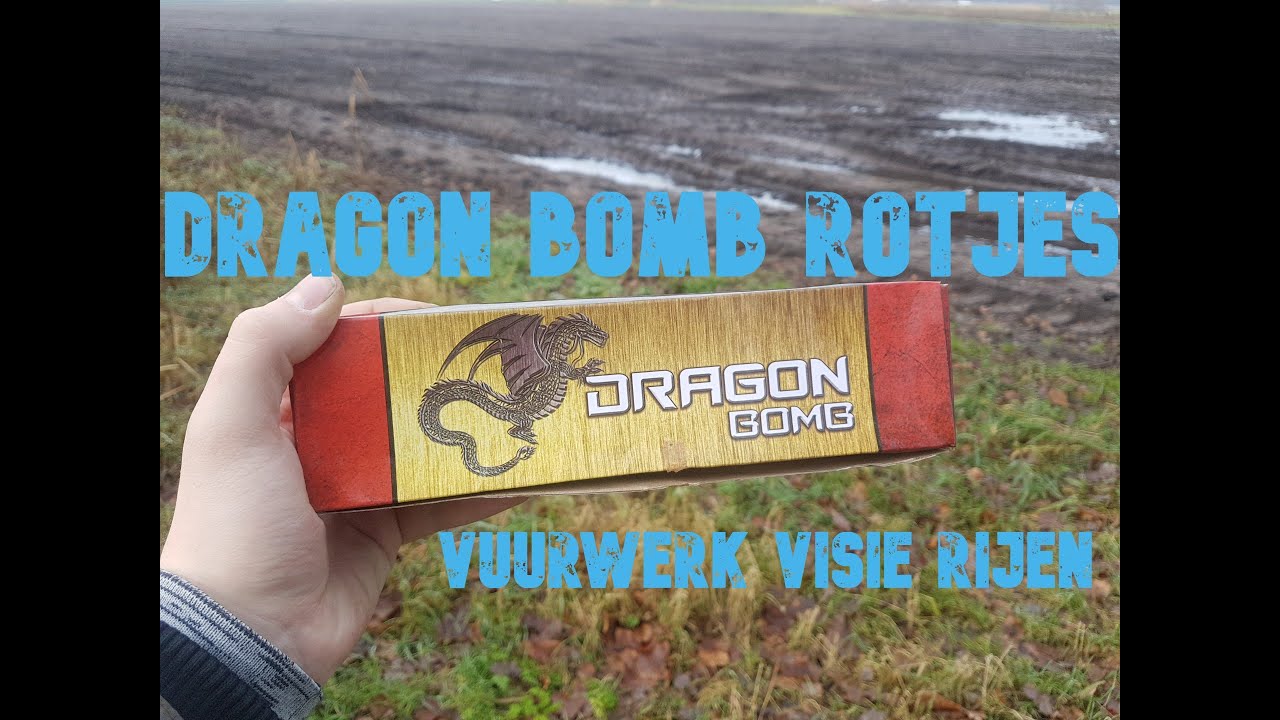 Dragon Bomb Rotjes - Vuurwerk Visie Rijen
