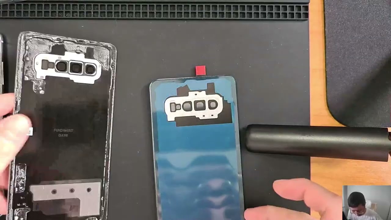 Samsung S10 Plus - Part1: Back cover & remove old adhesive