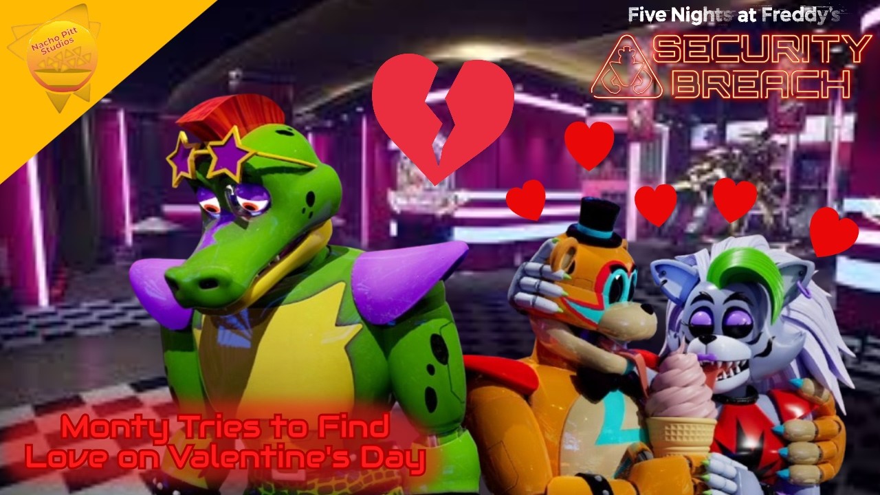 [FNAF SB/UE5] Monty tries to find love on Valentines Day