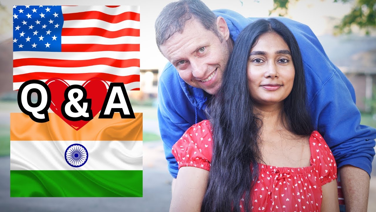 Indian Foreigner Couple Vlog: Q&A 🇺🇲💓🇮🇳