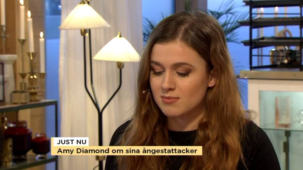 Amy Diamond talks about anxiety and her new film role (Nyhetsmorgon 2014)