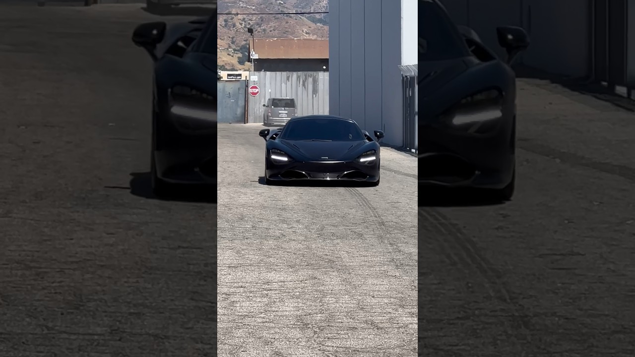 McLaren 720s *BURBLE TUNE! #mclaren #720s #cars