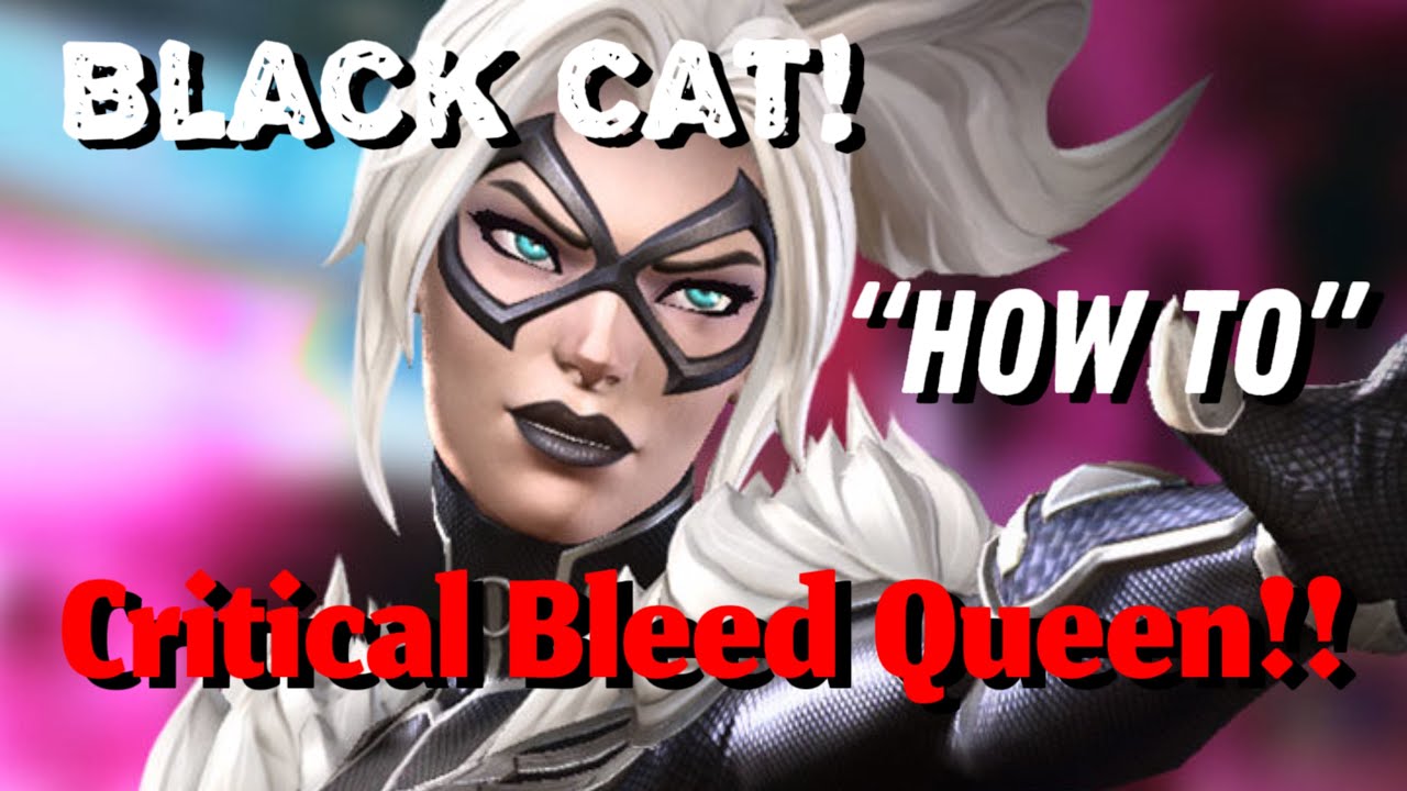 MCOC Black Cat «Как сделать»