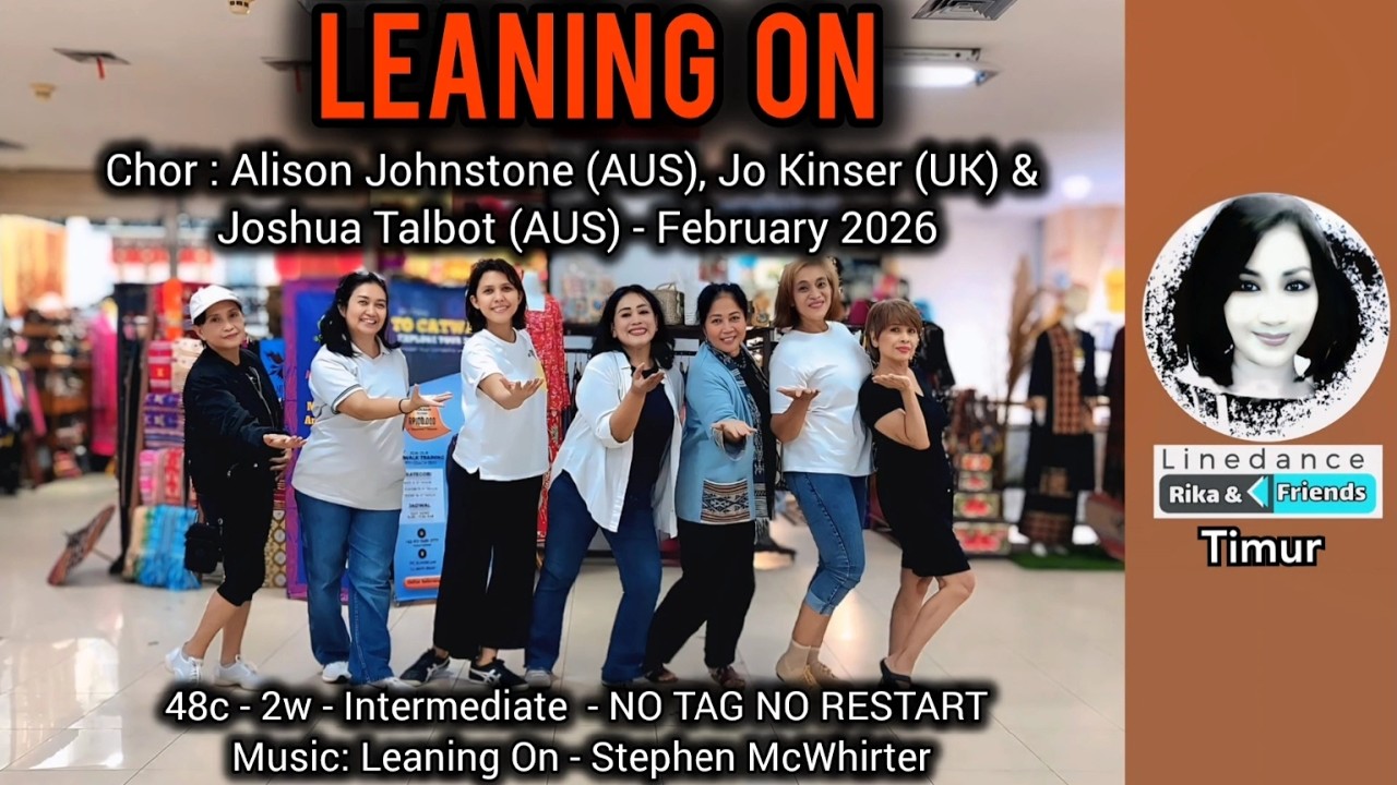 Leaning On - chor. Alison Johnstone (AUS), Jo Kinser (UK) & Joshua Talbot (AUS) - February 2026
