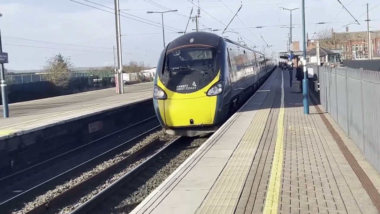 Trains at Wigan North Western 28.1.2028