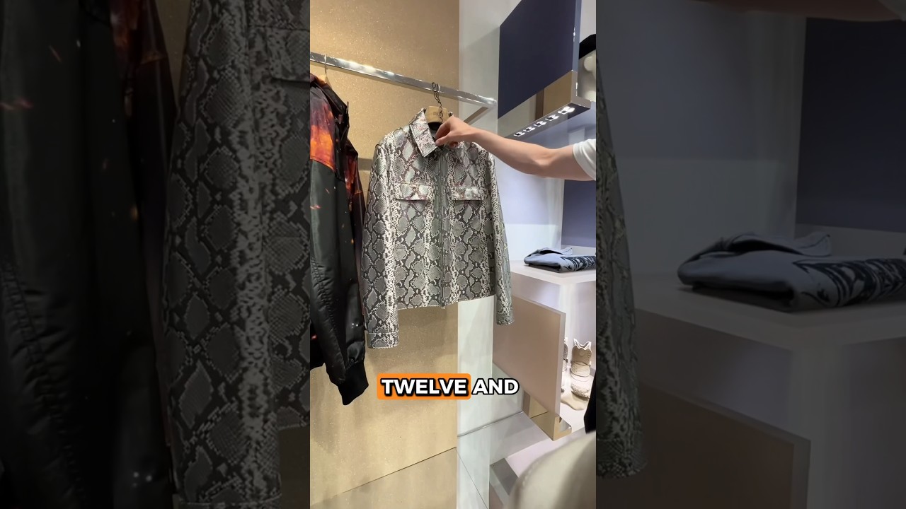 Новинки коллекции Dior весна-лето 2023: куртка из змеиной кожи за 12 500 фунтов стерлингов 🧥