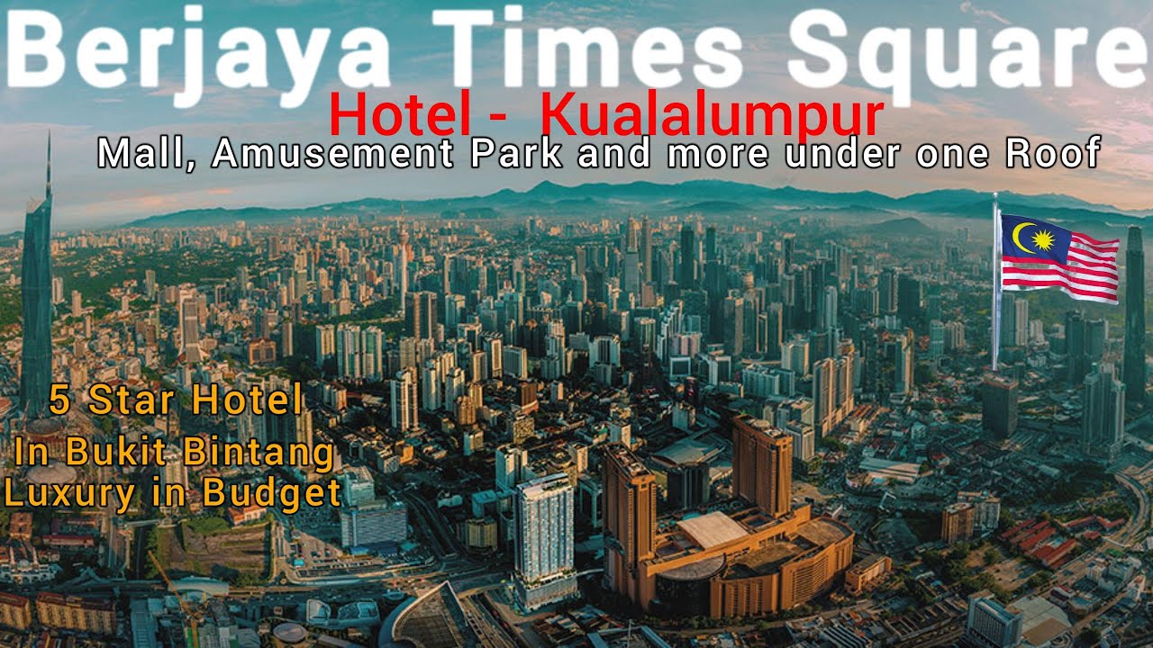 5 Star Berjaya Times Square Hotel's Luxury Experience! Room Tour Indian Veg Food in Brickfields 🇲🇾
